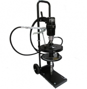 Kit pneumatic de gresat P60:1 mobil pentru butoi de  50/ 60 kg.